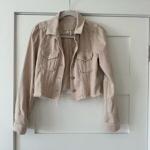 Cropped Pacey Denim Jacket